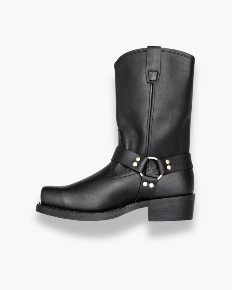 Bottes Western À Boucle Pour Femme | Solides Et Stylées