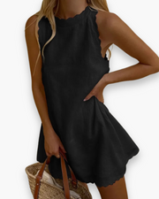 Robe Sans Manches Pour Journées Ensoleillées | Mini Fluide