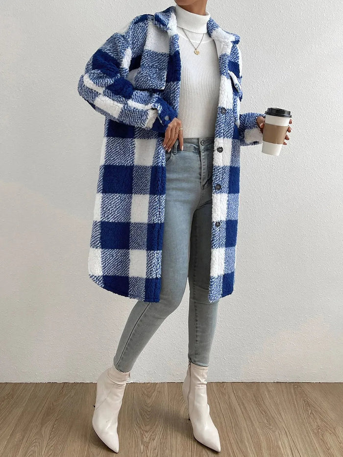 Elina - Manteau doux femme