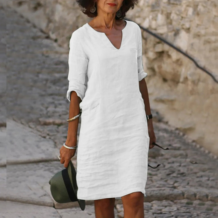 Camille - Robe D'Été Fluide Élégante