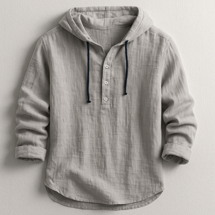 Thomas – Chemise homme à capuche moderne