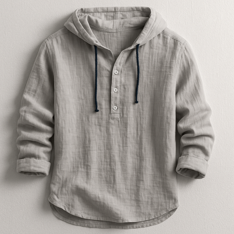 Thomas – Chemise homme à capuche moderne