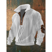 Florian – Pull homme polaire à col montant