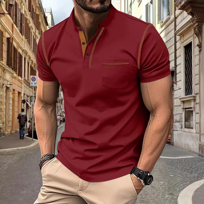 Étienne - Polo Slim Fit Manches Courtes Homme