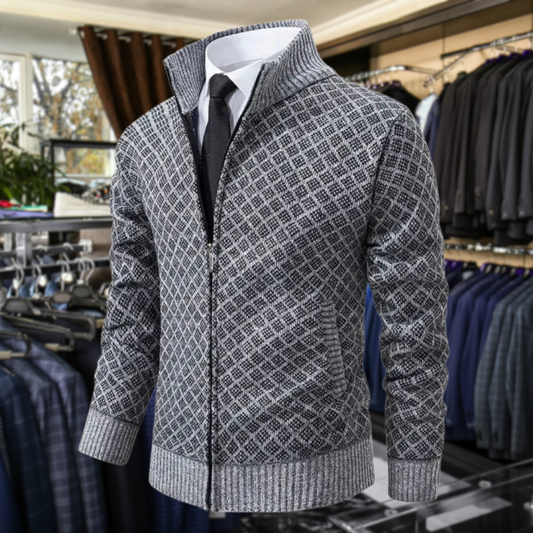 Julien – Gilet homme en tissu premium