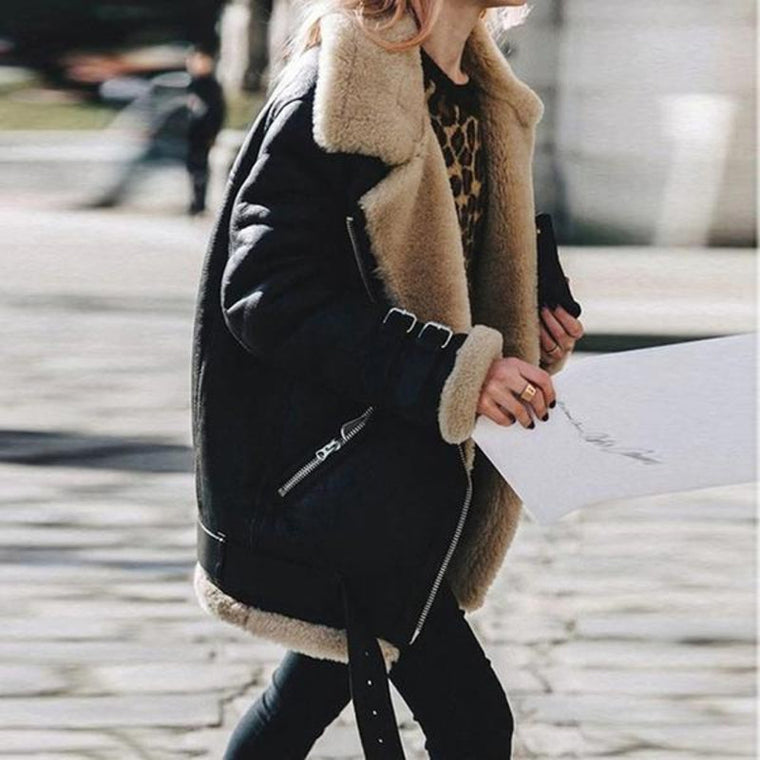 Sofia - Veste aviateur femme