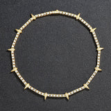 Chaine en diamant homme hip hop — Doumira