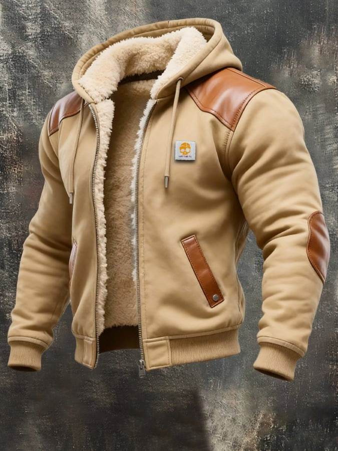 Damien – Veste homme vintage en daim