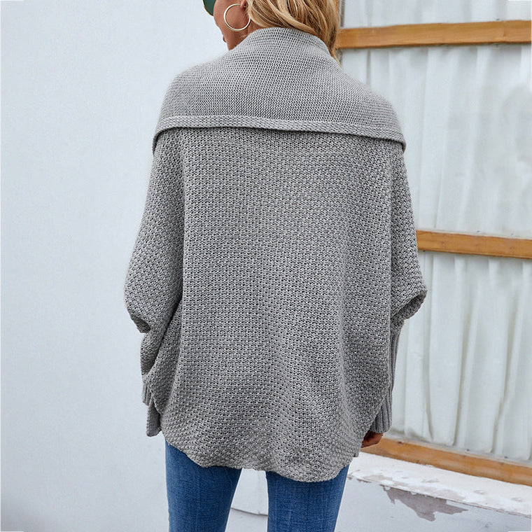 Aurore - Cardigan Tricoté Lâche Confort Femme