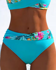 Sophie - Bikini Push-Up Tropical Fleuri