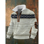 Florian – Pull homme polaire à col montant