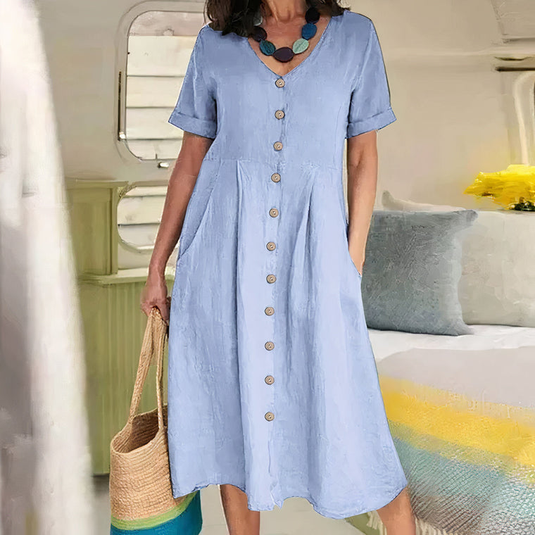 Louise - Robe d'Été Fluide Légère