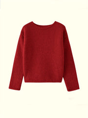 Sandrine - Pull Élégant Oversize Maille