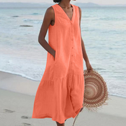 Louise - Robe d'Été Raffinée