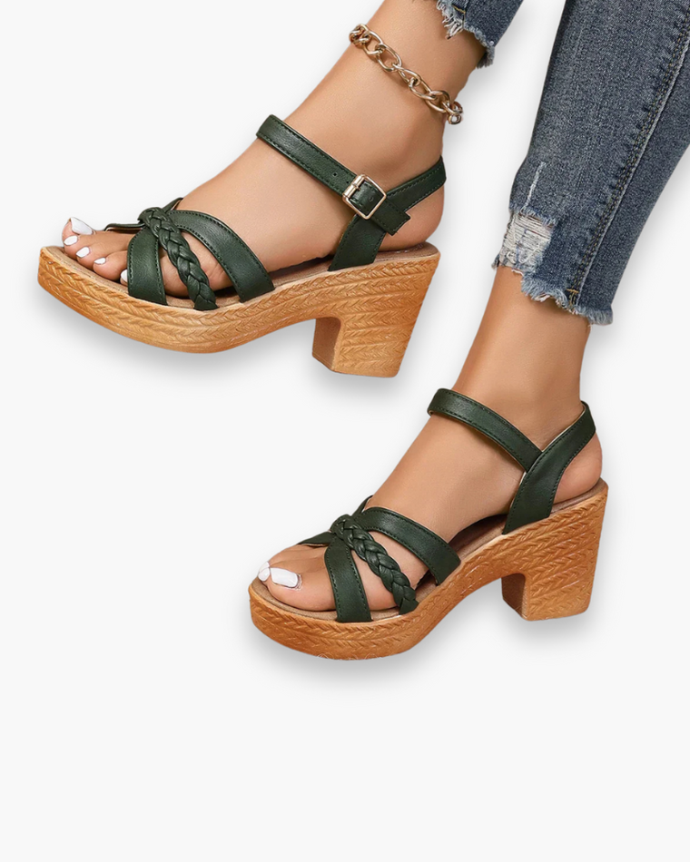 Sandales à Talon pour Femme | Chic et Confort