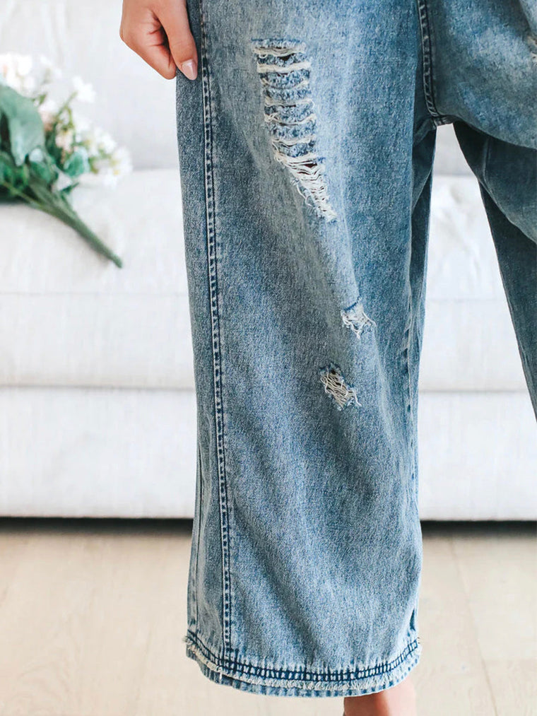 Claire - Salopette Denim Chic