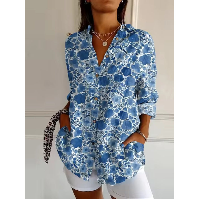 Sophie - Blouse Fluide D'Été