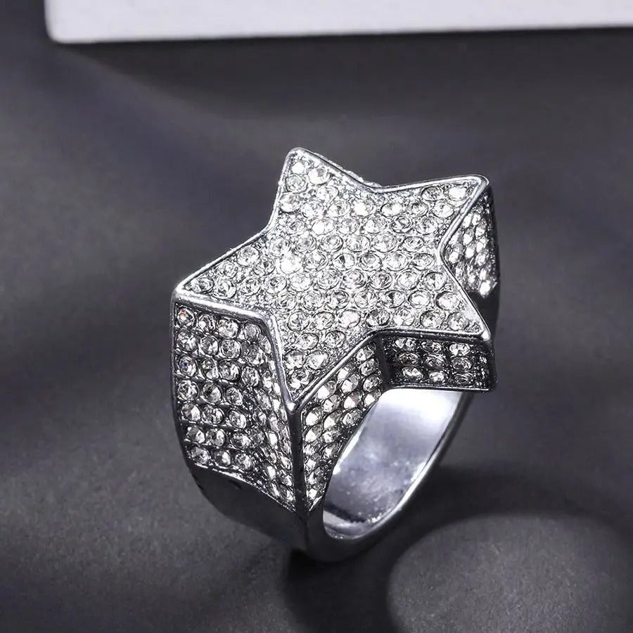Bague étoile rappeur Gazo — Doumira