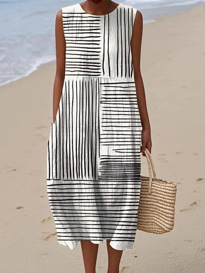Robe imprimée pour femme - Julie
