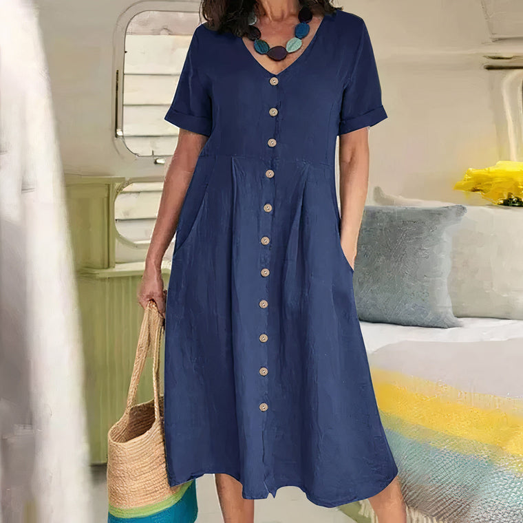 Louise - Robe d'Été Fluide Légère