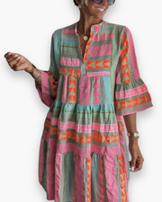 Robe Bohème Colorée pour Femme | Décontracté et Chic