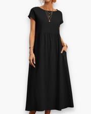 Robe Longue Décontractée pour Femme | Confort Élégant