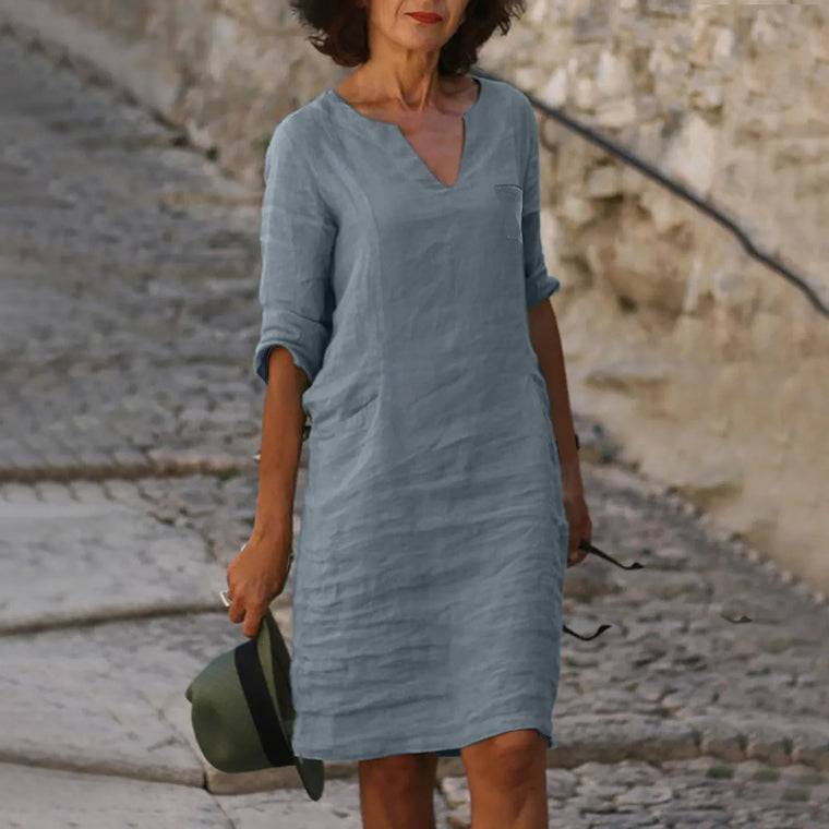 Camille - Robe D'Été Fluide Élégante