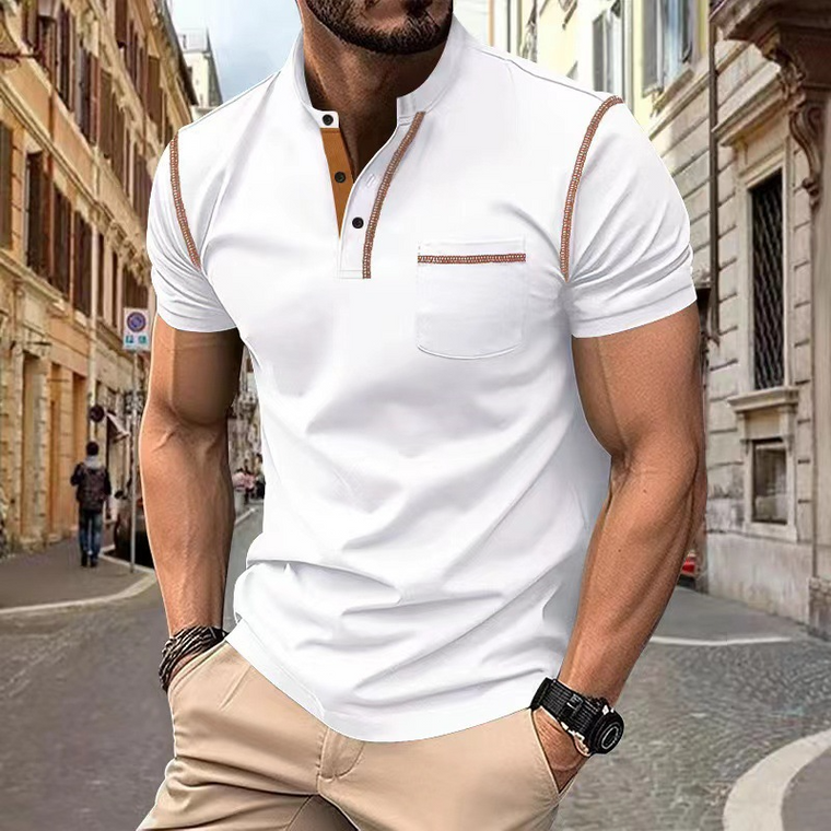 Étienne - Polo Slim Fit Manches Courtes Homme