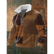 Florian – Pull homme polaire à col montant