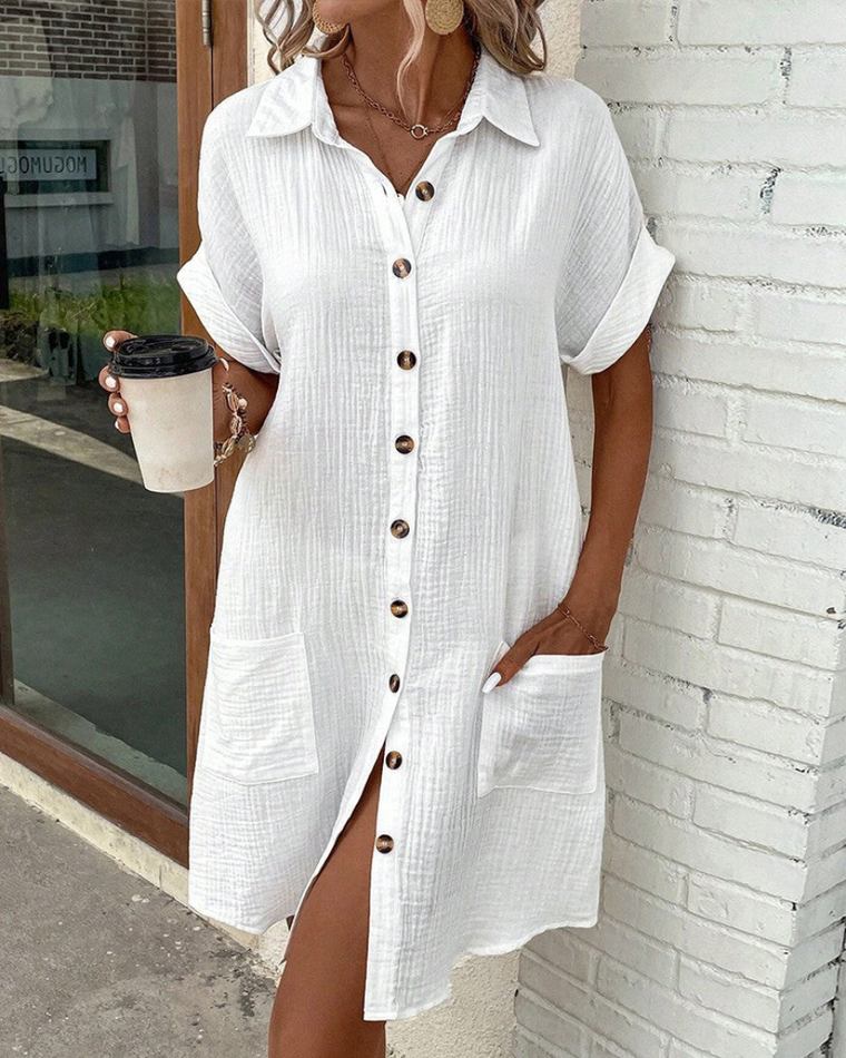 Léa - Robe Chemise Légère