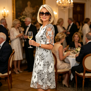 Yolanda - Élégante Robe en Mousseline Fleurie