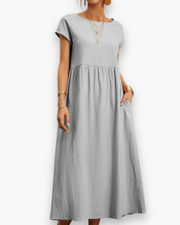 Robe Longue Décontractée pour Femme | Confort Élégant