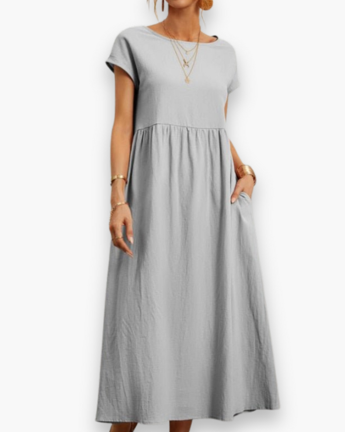 Robe Longue Décontractée pour Femme | Confort Élégant