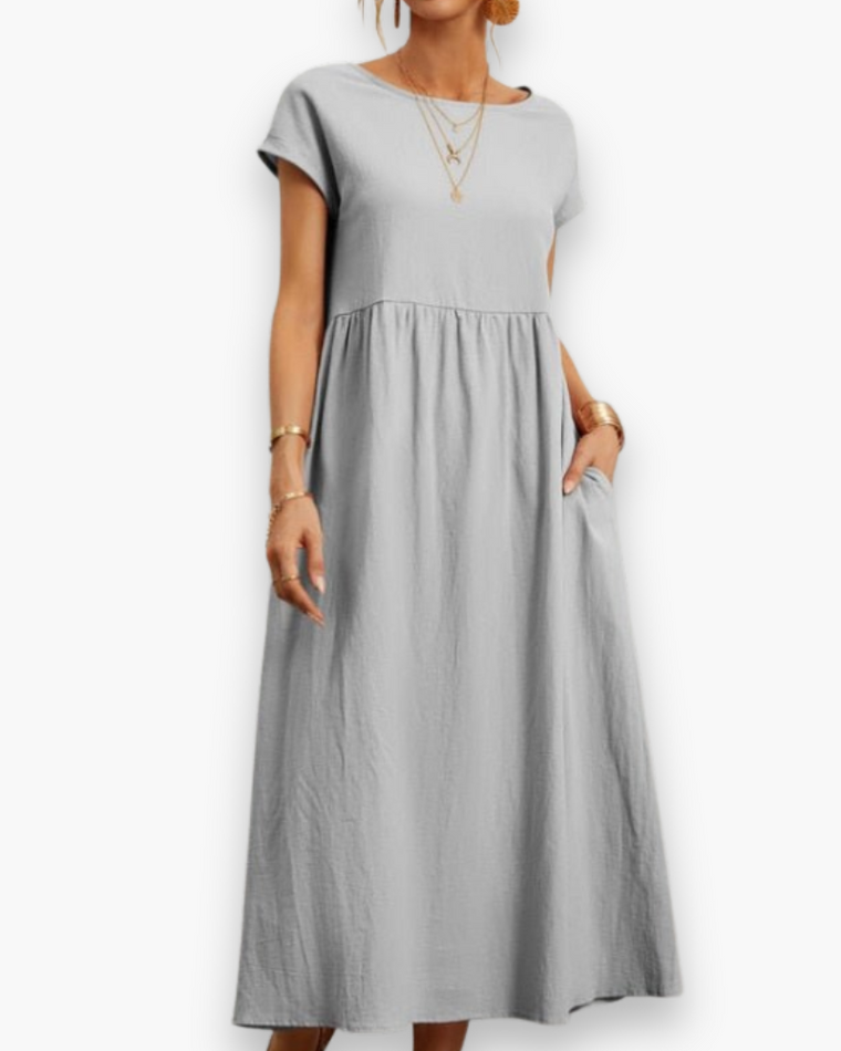Robe Longue Décontractée pour Femme | Confort Élégant