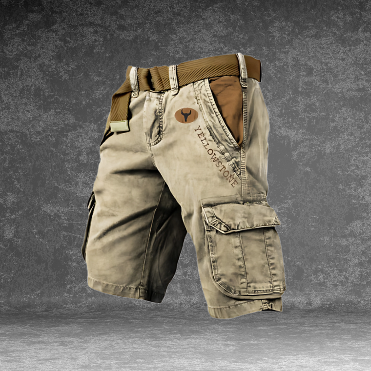 Lucas - Pantalon Cargo Court Tendance Homme