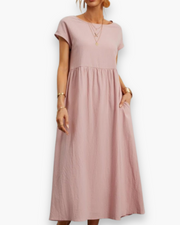 Robe Longue Décontractée pour Femme | Confort Élégant
