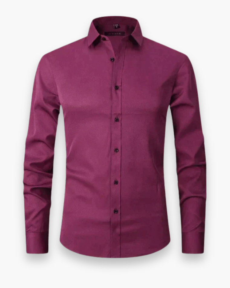 Chemise Slim Fit Pour Homme | Chic Et Respirante
