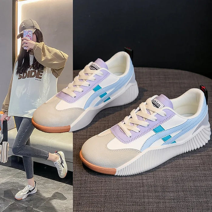 Roselise - Sneakers Minimalistes Et Chics Avec Semelle Souple