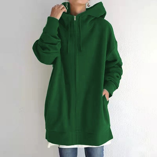 Sylvie - Cardigan automne à capuche femme