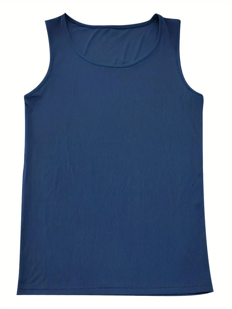 Débardeur Homme Côtelé En Coton Slim Fit - Rocco