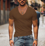 Philippe - T-shirt Col V Slim Homme