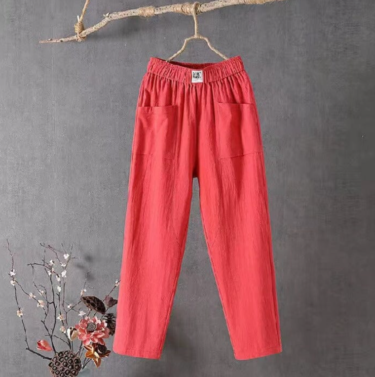 Nathalie - Pantalon Fluide D'Été