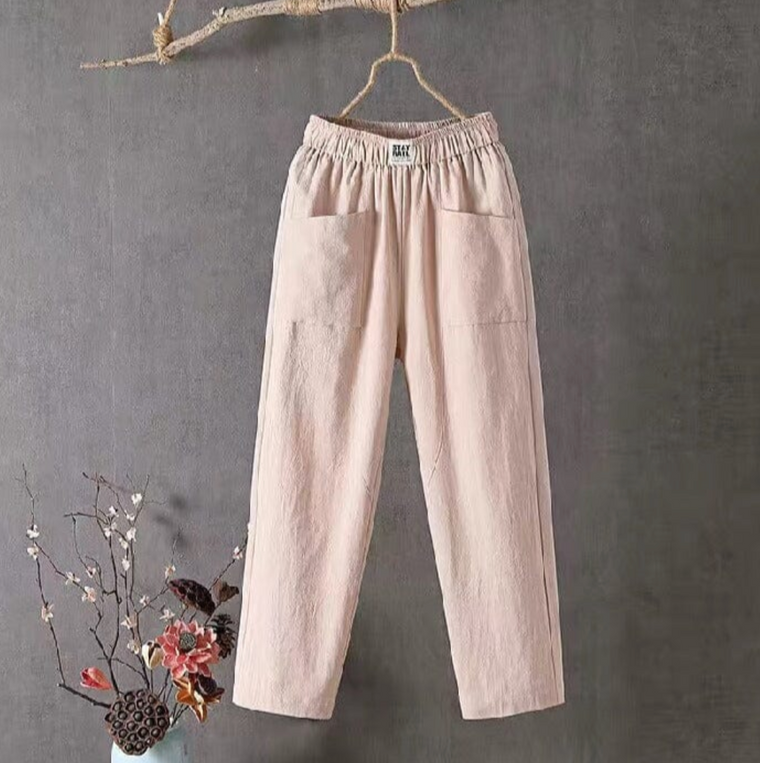 Nathalie - Pantalon Fluide D'Été