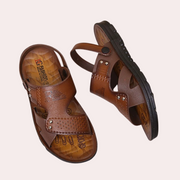Sandales d'Été pour Homme – Cuir Respirant & Confort Durable