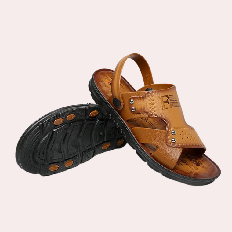 Sandales d'Été pour Homme – Cuir Respirant & Confort Durable