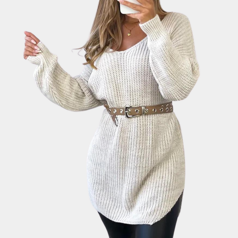 Camille - Pull Maille Chic Élégance Raffinée Femme