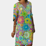 Marie - Robe D'Été Colorée Chic