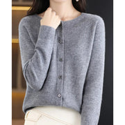 Céline - Cardigan Élégant Boutonné Col Rond