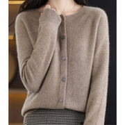 Céline - Cardigan Élégant Boutonné Col Rond
