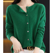 Céline - Cardigan Élégant Boutonné Col Rond